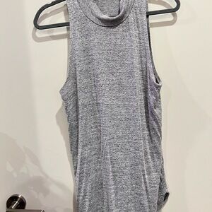 Gray Sleeveless Women's Top